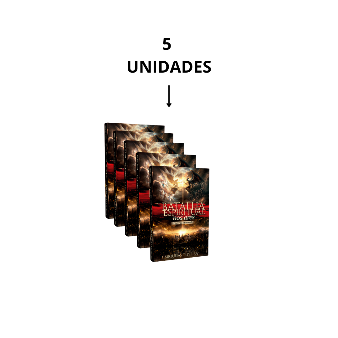 Combo 5 Livros - Miquéias Oliveira