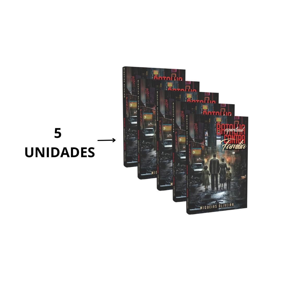 Combo 5 Livros - Miquéias Oliveira