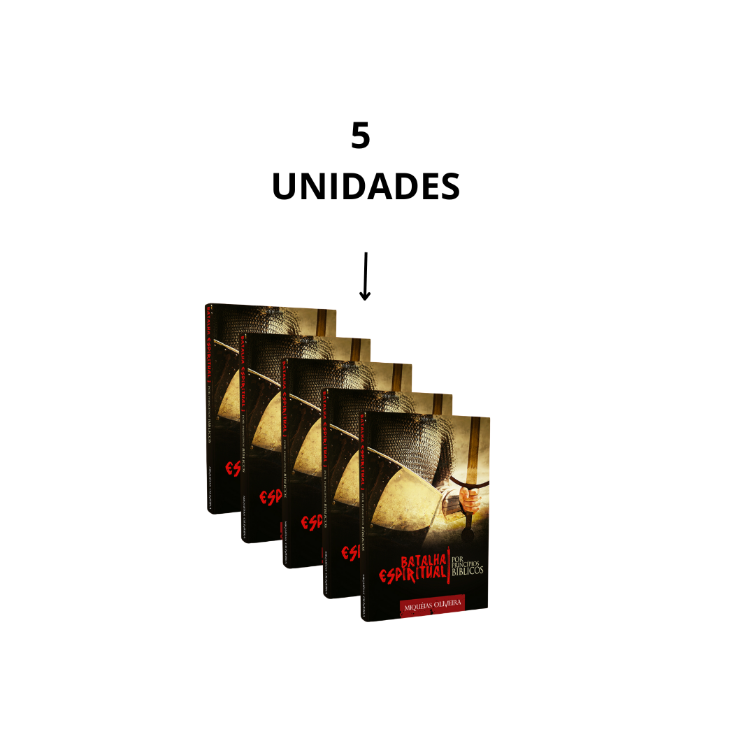 Combo 5 Livros - Miquéias Oliveira