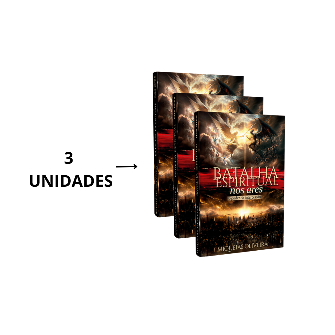Combo 3 Livros - Miquéias Oliveira