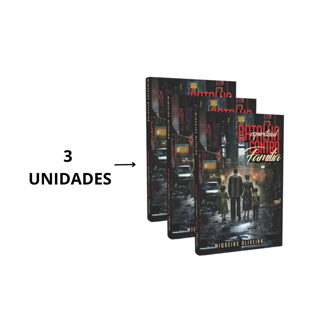 Combo 3 Livros - Miquéias Oliveira