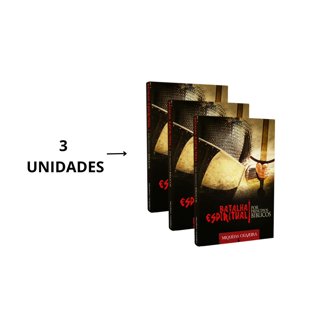 Combo 3 Livros - Miquéias Oliveira