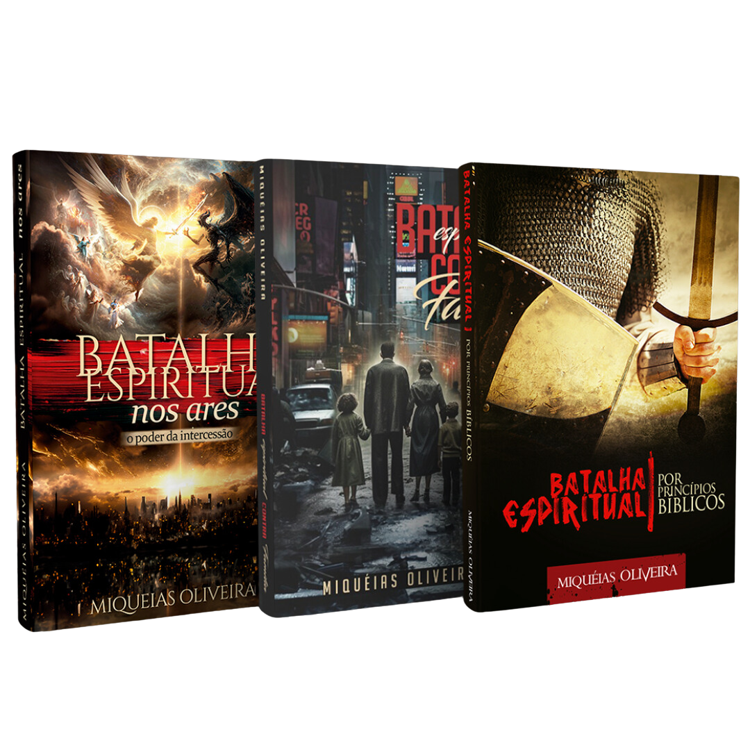 Kit 3 Livros - Miqueias Oliveira