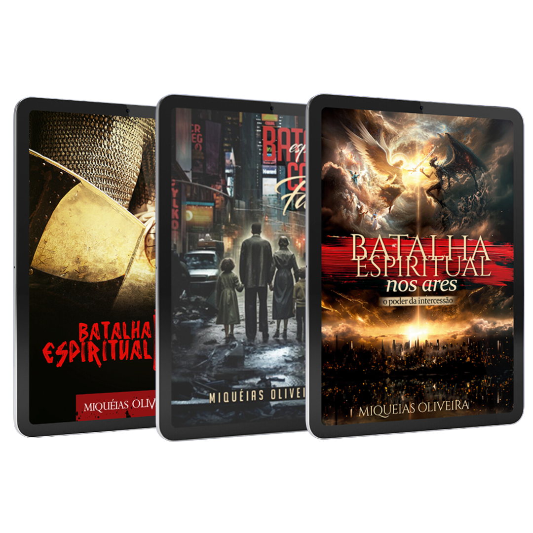 Kit 3 E-books - Miqueias Oliveira